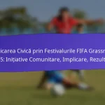 Inițiativele de Sănătate Comunitară Legate de Festivalurile FIFA Grassroots 2025: Programe, Rezultate, Implicare
