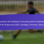 Rolul tehnologiei în implicarea comunității la festivalurile FIFA Grassroots 2025: aplicații, platforme, feedback