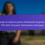 Accesibilitatea Evenimentelor Pentru Participanții cu Dizabilități la Festivalurile FIFA Grassroots 2025: Dispoziții, Feedback, Îmbunătățiri
